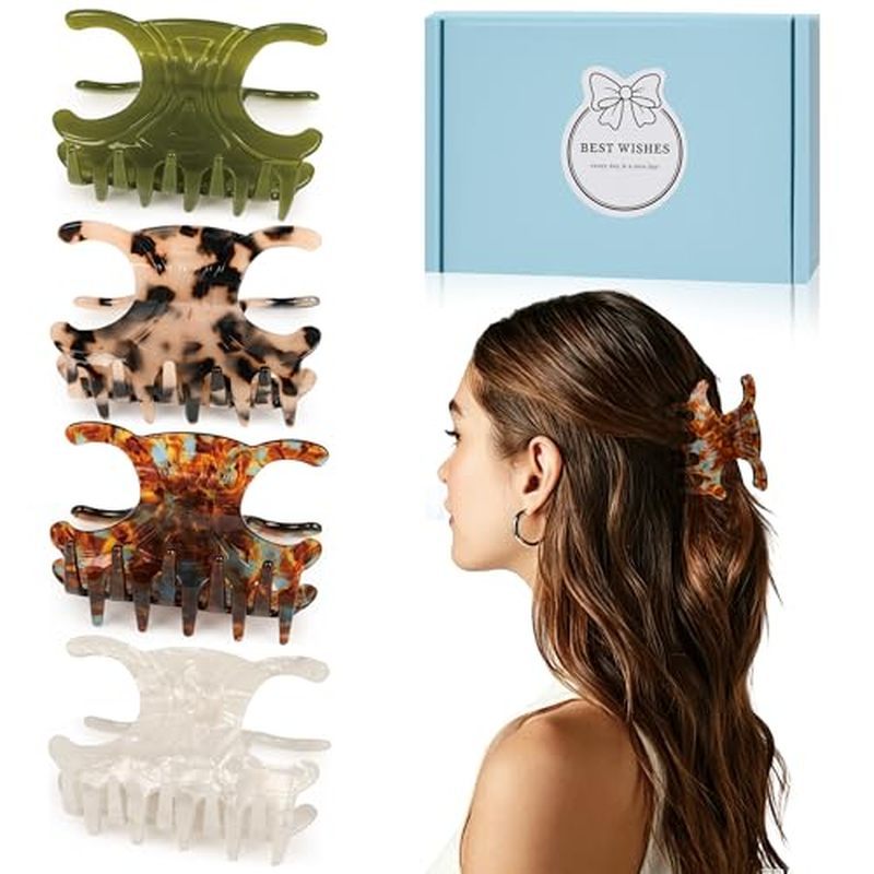 Axetat#adhesive#Updos#Strong#Daily#Fine旮旯#Hold#Care#Pack#Claw#Hקלs#MEDIA#Women#for#Claw#Clips#肄默#But