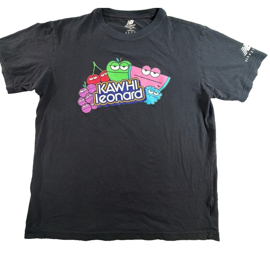 2026new Jolly Rancher X Kawhi Leonard Tay Ngắn In Hình Thương Hiệu Mới 100% Cotton