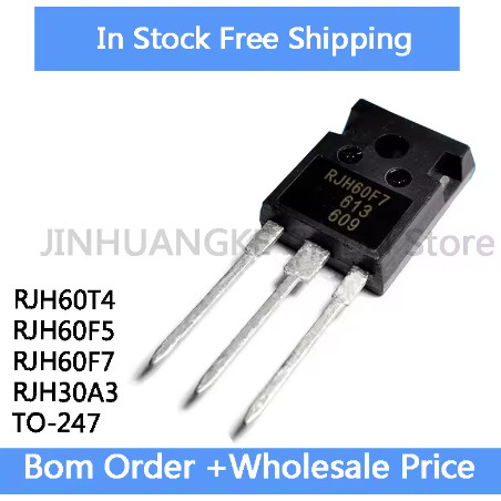 5 Cái RJH60T4 RJH60F5 RJH60F7 RJH30A3 TO-247 Hiệu Ứng Trường Transistor