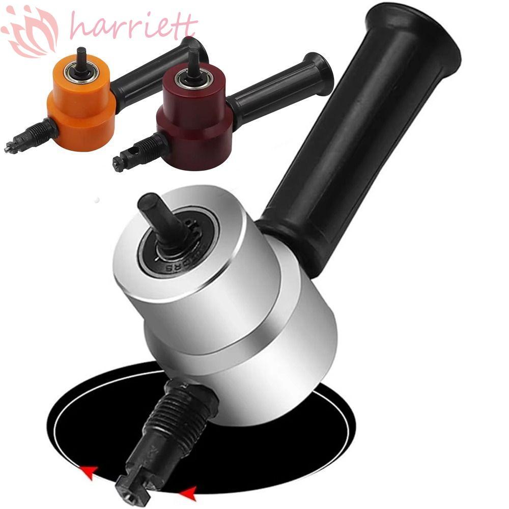 HUNIU Cắt Kim Loại Nibbler, Tấm Kim Loại Hai Đầu Hai Đầu Nibbler, Máy Khoan Điện Mới Đính Kèm Cắt Ki