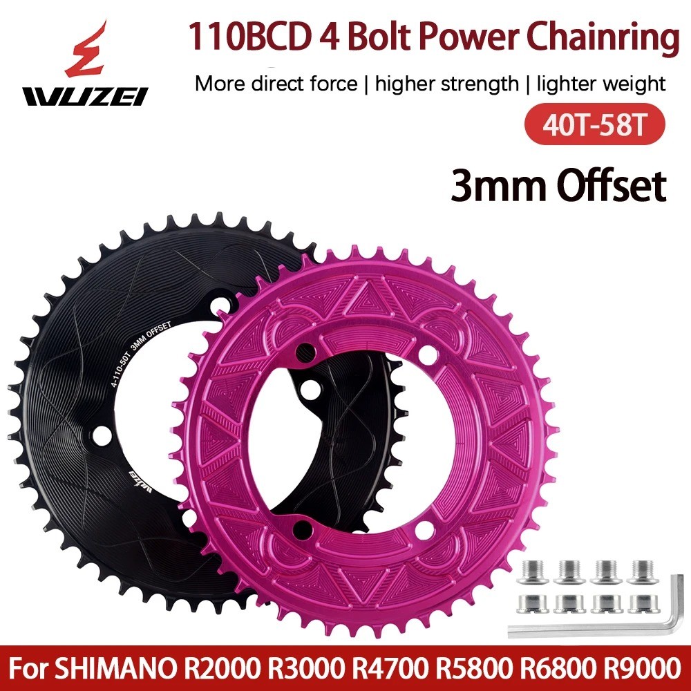 Bcd 110 Dây Xích Nẹp Rộng 40t 42t 44t 46t 50t 52t 54t 56t 58t Bánh Xích Cho Shimano 105 R7000 Ultegr