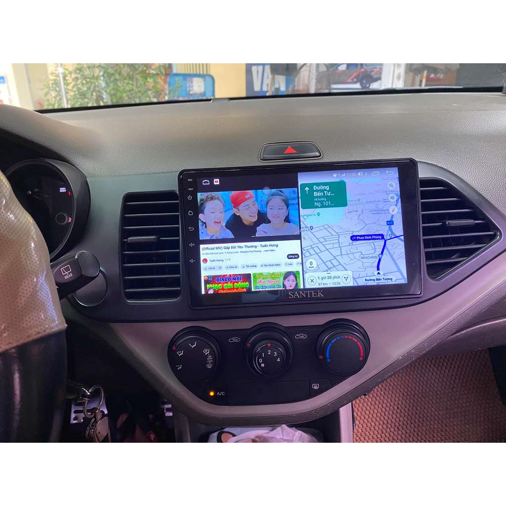 NEW 2026  Màn hình Android ô tô Santek X600