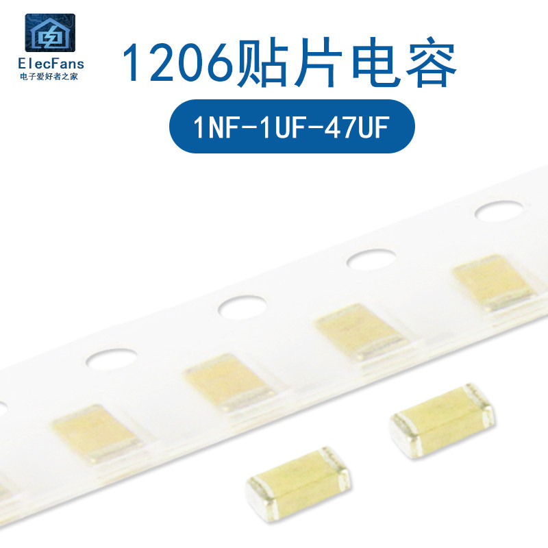 Tụ điện Chip 1206 1nf / 10 / 100nf / 22 / 47uf / 102 / 103 / 104 / 105 / 106 / 226 / 476