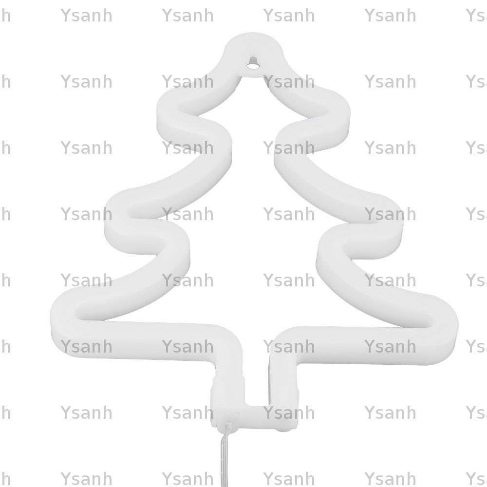 Đèn neon YSANH, Đèn LED neon cây thông Noel 5V, USB hiện đại hoặc đèn LED neon chạy bằng pin Tiệc Gi
