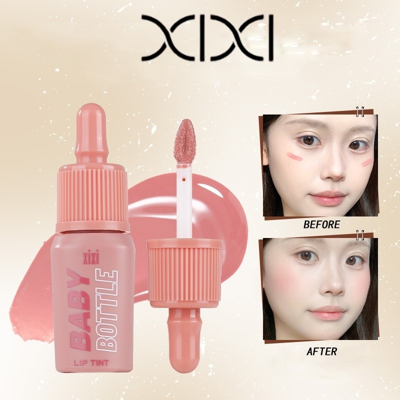 ❈⭐XIXI Matte Liquid Blush 10g - Chống Thấm Nước Lâu Dài Sắc Tố Cao Phong Cách Hàn Quốc Màu Hồng Tự N