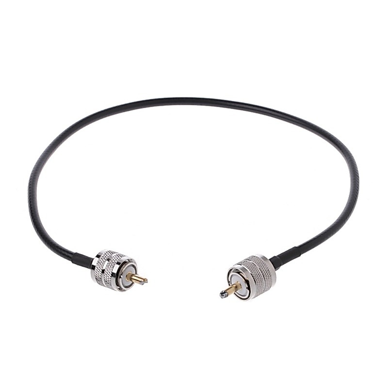 Đầu nối cáp đồng trục OXXGGKAO RF UHF PL259 Nam sang UHF Nam PL259 RG58 Cáp đuôi lợn 5