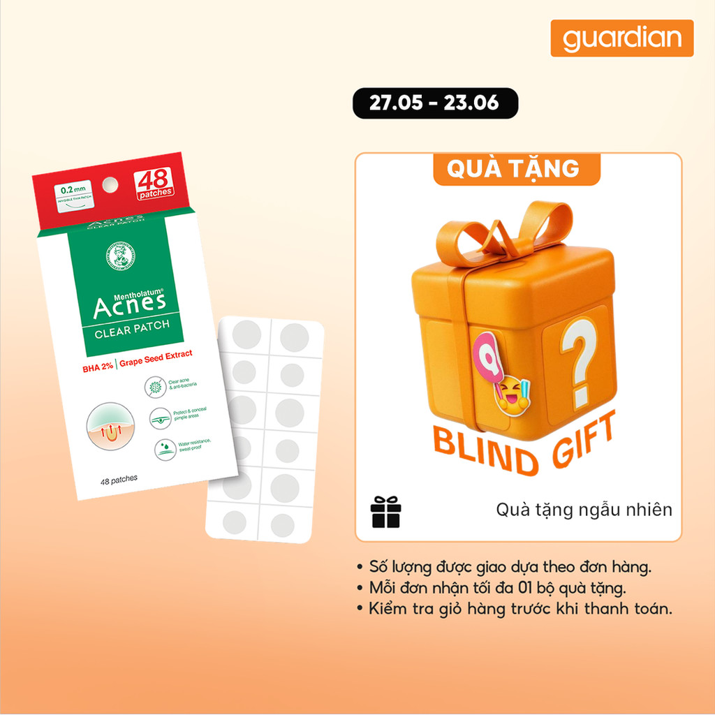 Miếng Dán Mụn Clear Patch Acnes 48 Miếng