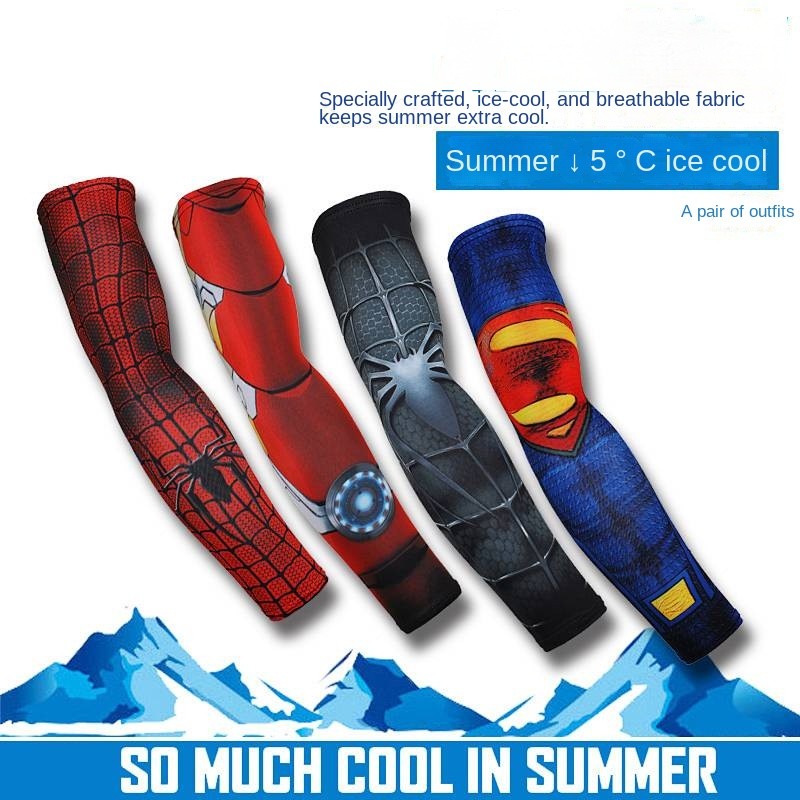 Summer Ice Sun Protection Men's Oversleeve Women's Oversleeve Arm Guard Arm Sleeves Ice Silk UV Prot
