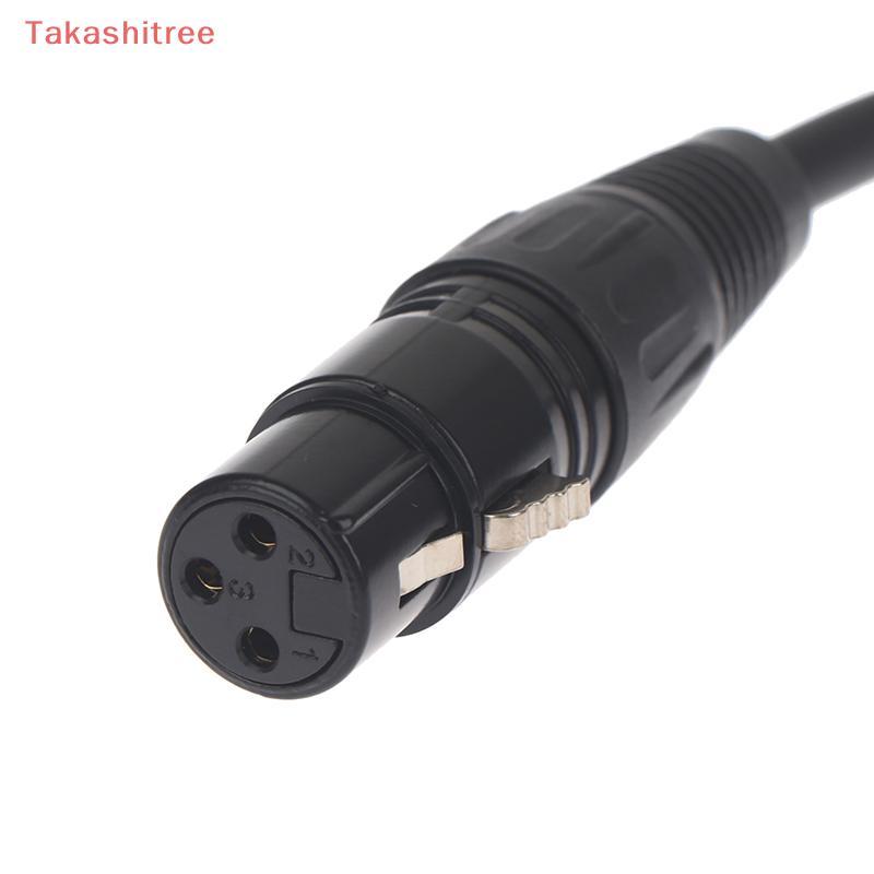 (Takashitree) DMX 3-PIN DMX512 Cáp Nam Sang Nữ LED PAR Đèn Sân Khấu Dây Tín Hiệu DMX Thiết Bị Dj DMX