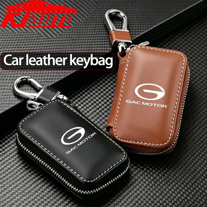 GAC Da Chìa Khóa Xe Ô Tô Bảo Vệ Chìa Khóa Tự Động Fob Bao Có Móc Chìa Khóa Cho GAC Trumpchi GA4 GS3 