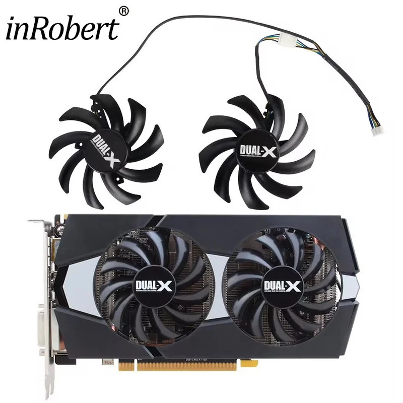 Quạt Card Video iFD7010H12S 85MM Cho Palit / MAXSUN GTX 1070 1060 Dành Cho Sapphire R9 270X 280X HD7