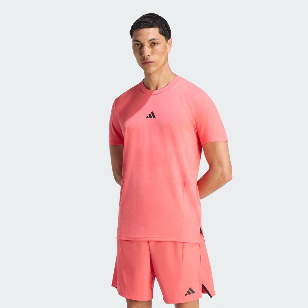 adidas Gym & Training Áo Thun Tập Luyện Designed for Training Nam Hồng KS3821