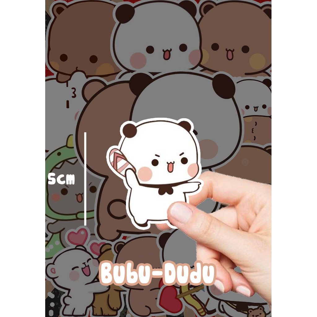 Set 78 Sticker Bubu-Dudu 🐻💕 dễ thương, đã cắt sẵn, không trùng nhau – trang trí cực xinh