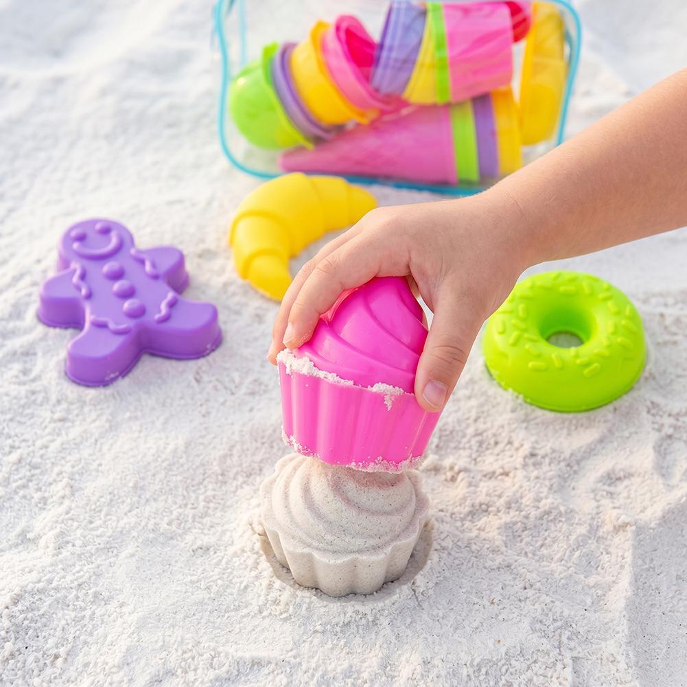 Đồ Chơi Không Gian Cát Khuôn Kem Đi Biển Nón Chơi Cát Bộ Đồ Chơi Trẻ Em Mẫu K0z6