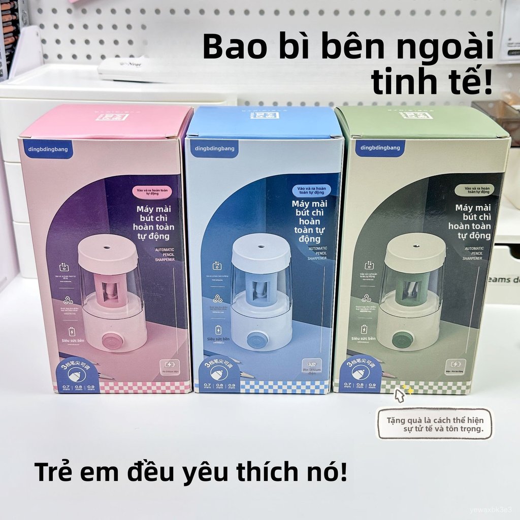 Máy gọt bút chì tự động Dingbang, Máy gọt bút chì điện hoàn toàn tự động, Bộ máy gọt bút chì thông m