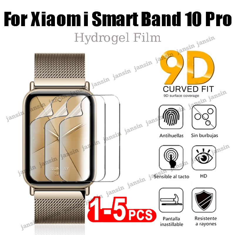 Phim Hydrogel Cho Xiaomi Smart Band 10 Pro Phim Bảo Vệ Cho Xiaomi Band 10 Pro Bảo Vệ Màn Hình