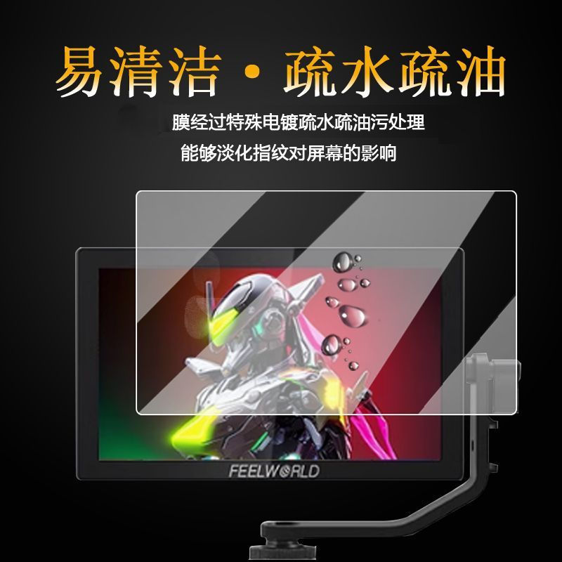 TQ~Applicable to Fuweide P6X Monitor screen protector f5prox/F7plus/SH7Camera screen protector S7/P6