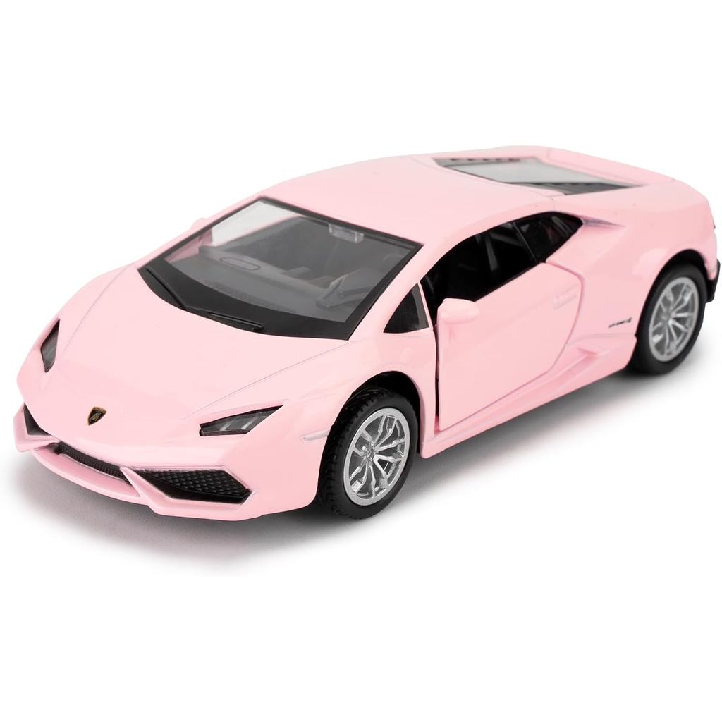 Mô hình xe đúc Lamborghini Huracan LP610-4 tỷ lệ 1 / 36, Xe đồ chơi hợp kim kẽm cho trẻ em, Xe kéo l