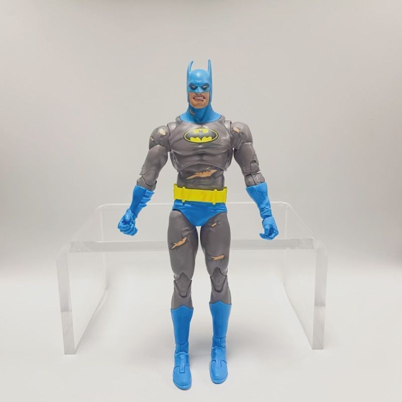 Mở Miệng Răng McFarland Batman Xanh Xám Im Lặng Phiên Bản Nhân Vật Hành Động 23cm