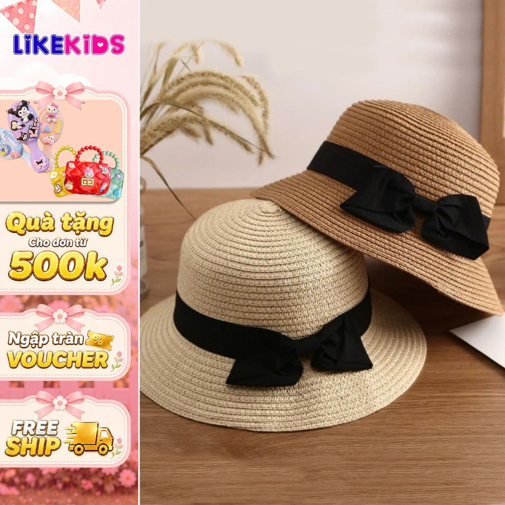 NÓN CỐI cho bé gái kiểu dáng dễ thương - LikeKids