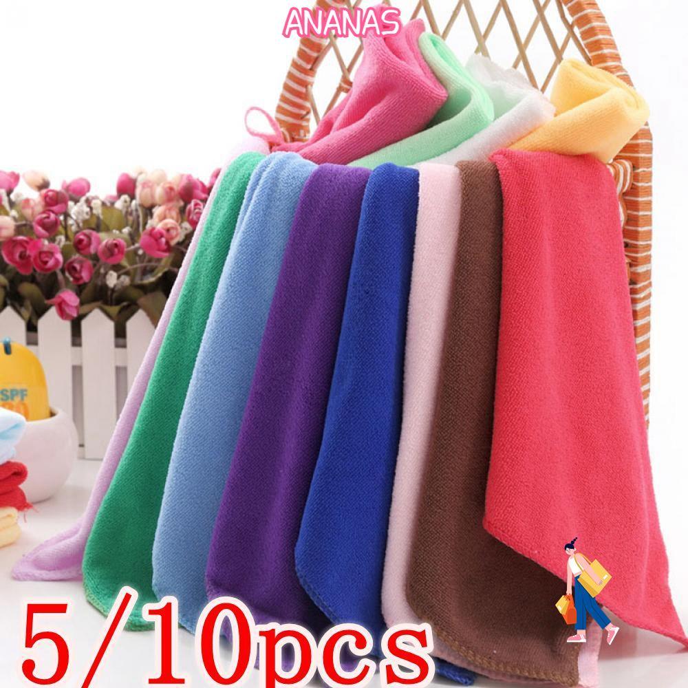 ANANAS 10 chiếc Khăn lau mềm mại vuông