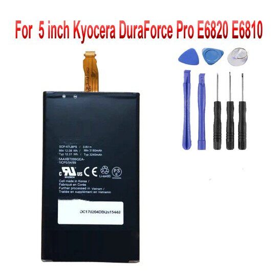 [Hàng có sẵn] Thích hợp cho pin KYOCERA KYOCERA Duraforce Pro E6820 E6810 SCP-67LBPS