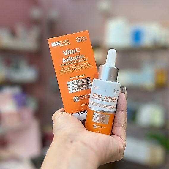 Serum sáng da, chống lão hóa MD CARE VitaC-Arbutin Serum – Whitening Advanced Formula 30ml