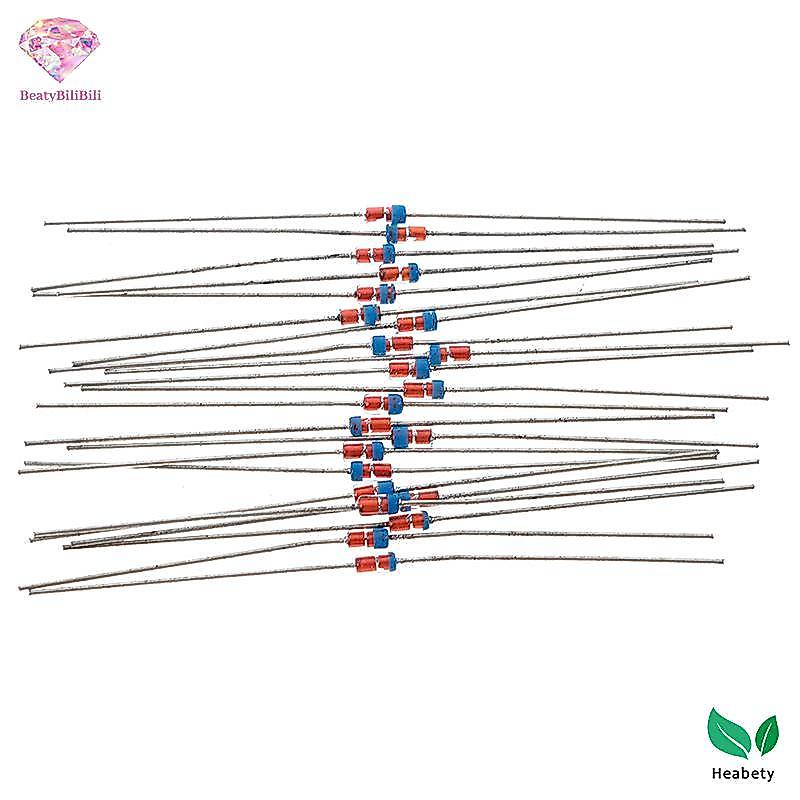 Heabety 20 Cái 1N34A DO-35 germanium dò diode AM / FM pha lê đài phát thanh TV mới