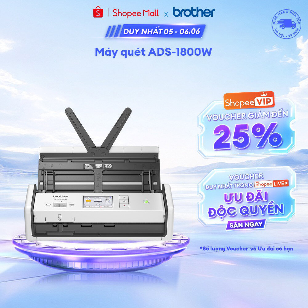 Máy scan Brother ADS-1800W