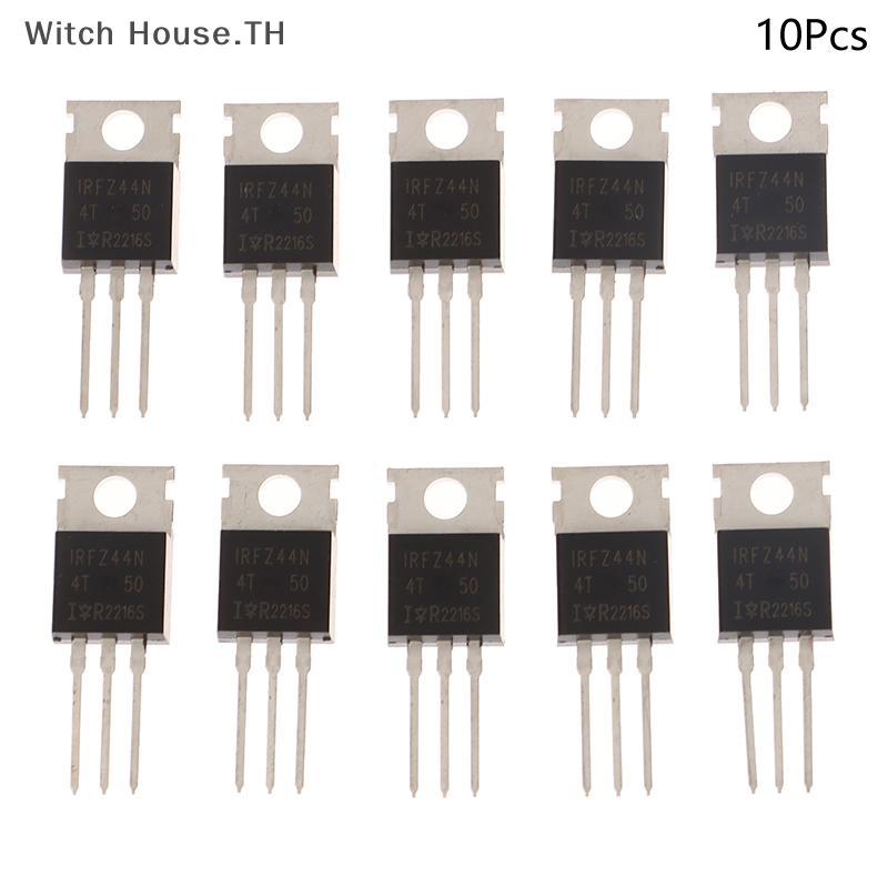 [Đẹp] 10 Chiếc IRFZ44N TO220 IRFZ44NPBF TO-220 IRFZ44 Mosfet Transistor Kit 55V 49A MOS Tube [MỚI]