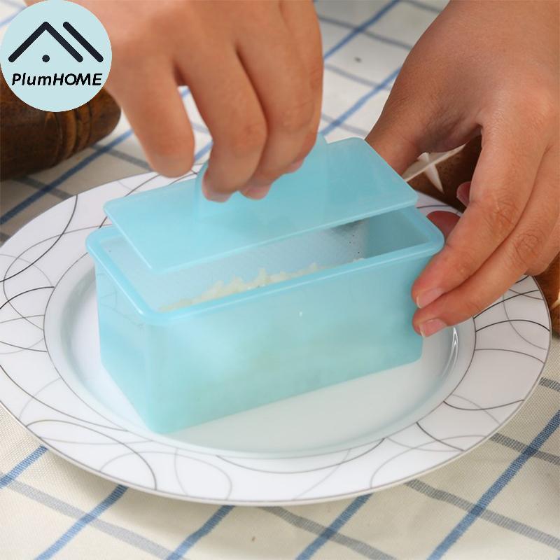 PlumHOME No Sti Musubi Maker Press With Small Rice Paddle, Sushi Making Kit Onigiri Mold Luncheon Me