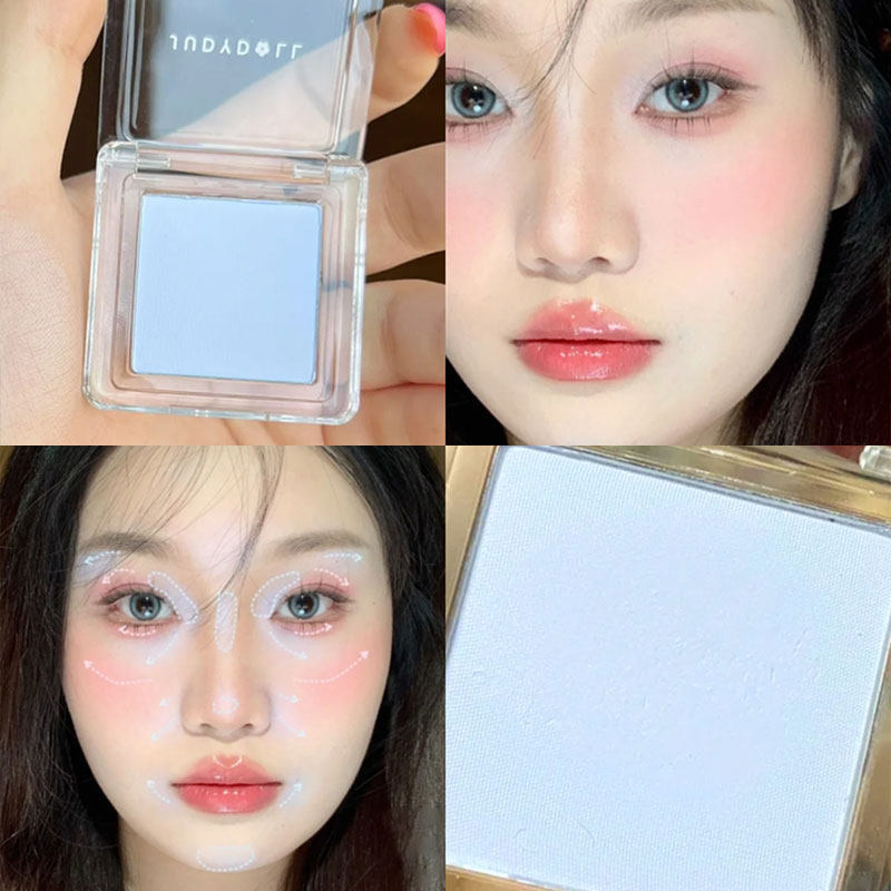 má hồng kem má hồng Judydoll Judydoll Judydoll Kem Blush Đơn Sắc Bùn Độ Bóng Cao Sửa Chữa Blush Tím 