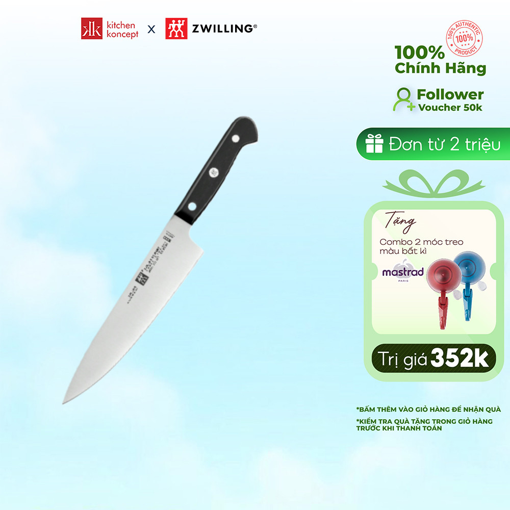Dao Chef Zwilling Gourmet  Thái thịt cá rau củ - 20cm