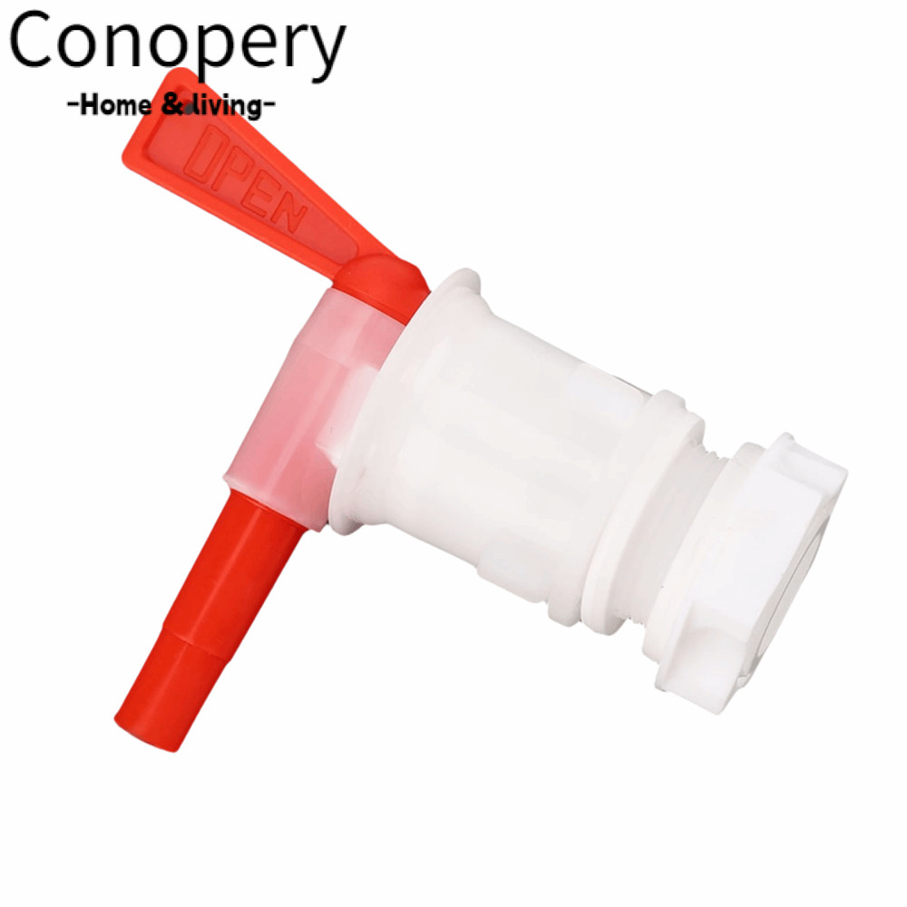 CONOPERY Đóng Chai Spigot, Xô Bia Nhựa Đỏ, Phụ Kiện Vòi Bia Nhựa Lên Men Bia