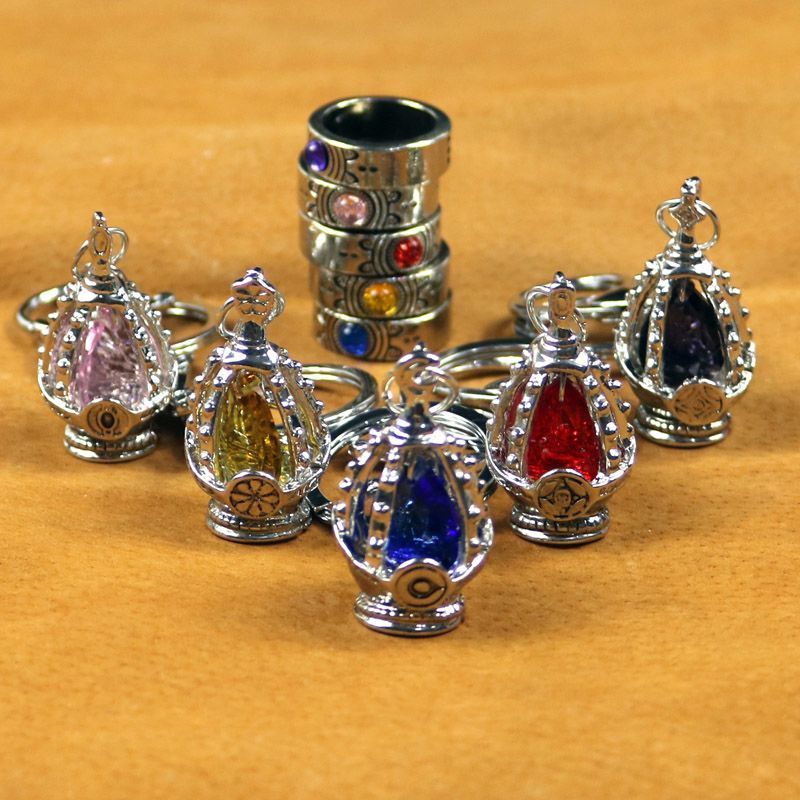 Madoka Magica / Magical Girl Madoka Ring Soul Gem Mặt dây chuyền Xiaomeiyan Vòng cổ / reth
