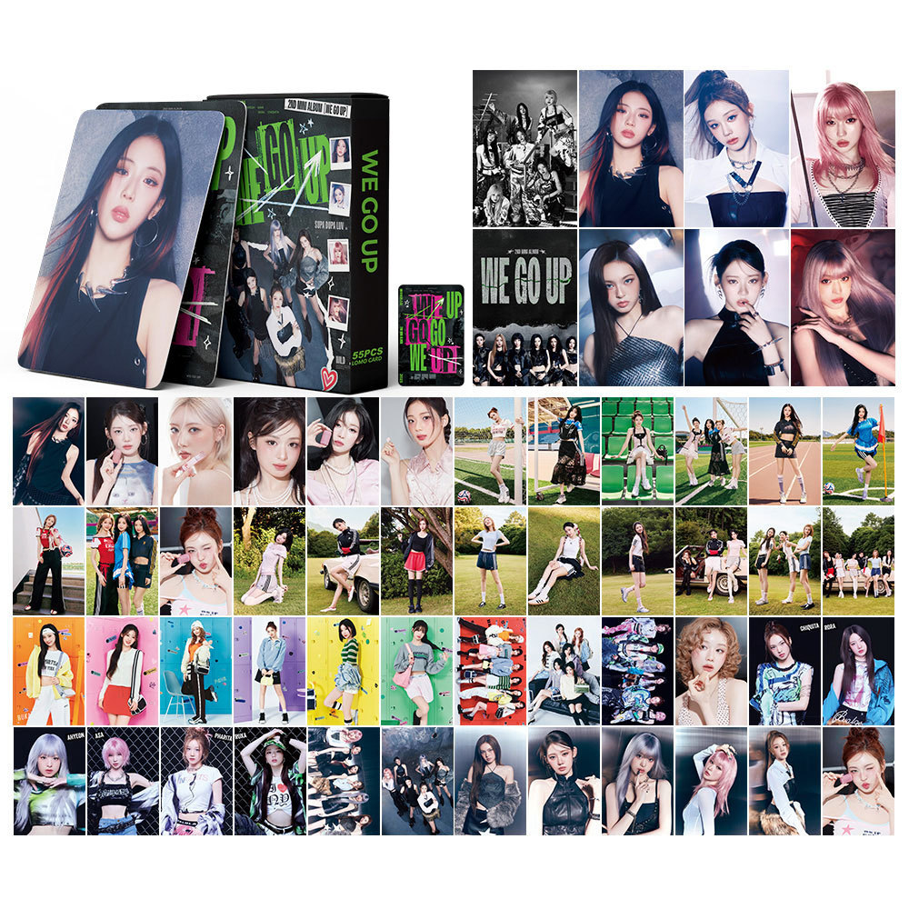55 KPOP Girl Group BB MONSTER Photocards Return WE GO UP Album Hỗ trợ Ảnh Little MONSTER Hàng hóa