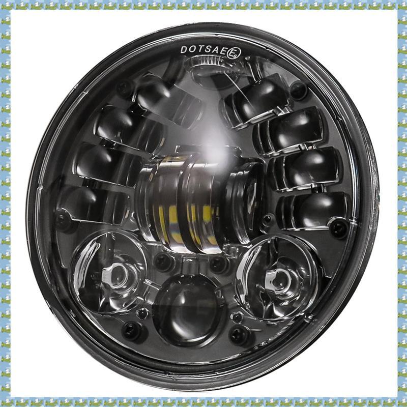 Đa Năng 5.75 Inch Đèn Pha LED 5 3 / 4 Inch LED DRL Hi / Lo 36W Chùm Xe Máy Bật Đèn Pha Chạy Ban Ngày