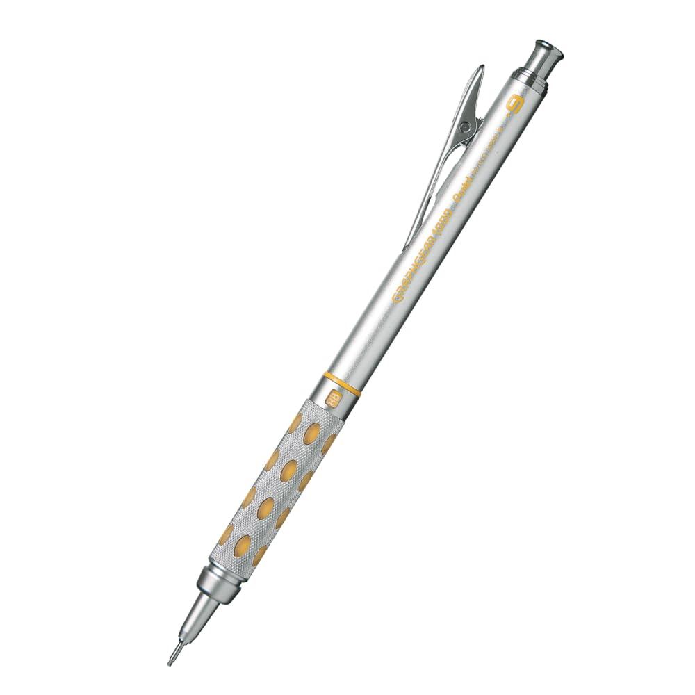 【Direct from Japan】 Bút chì cơ Pentel GraphGear 1000 PG1019 0.9mm màu bạc