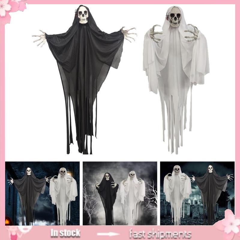 YOI Kinh Dị Halloweens Đầu Lâu Trang Trí Awful Trong Nhà Và Ngoài Trời Tôn Dáng Ngày Lễ Trang Trí Ti