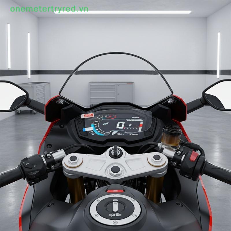 Vỏ trong suốt chống trầy xước Metertryred cho Aprilia RS125 Tuono125 Bảng điều khiển Bảo vệ phim VN