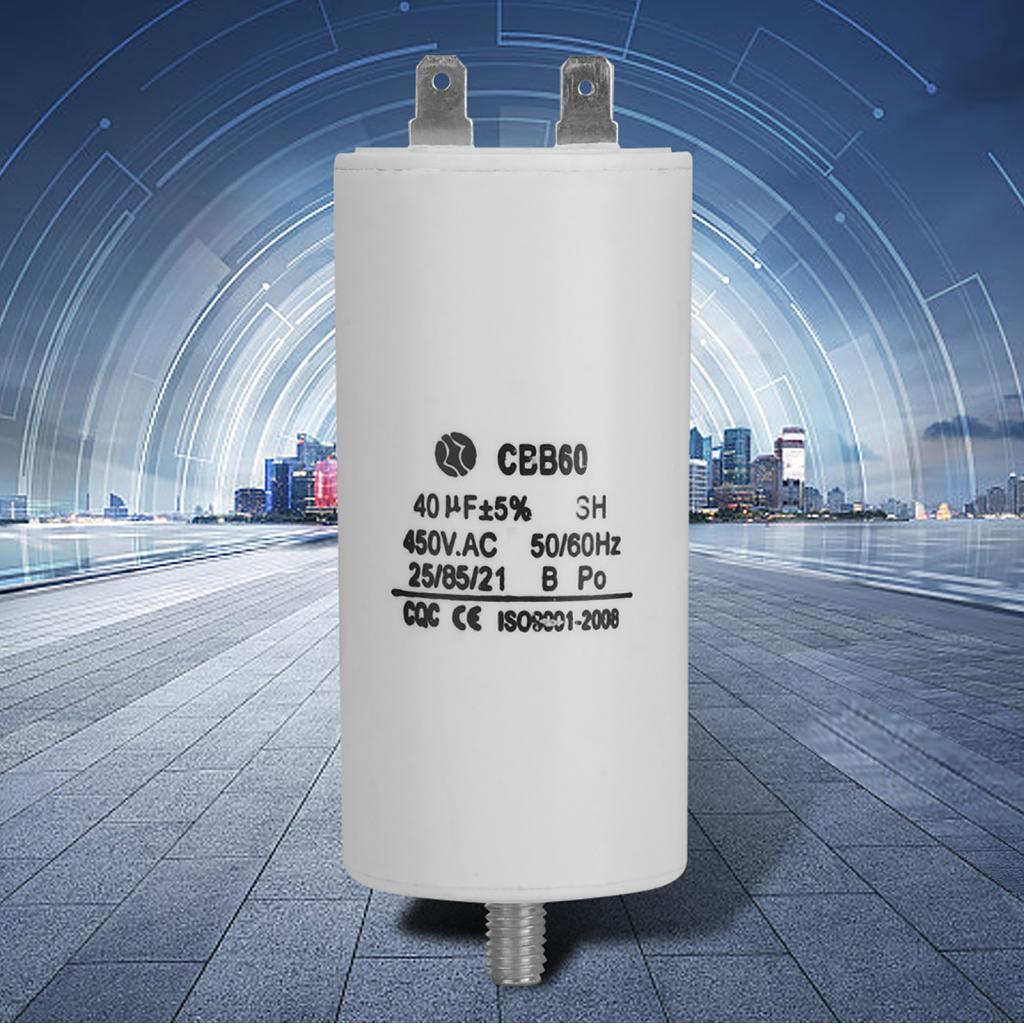 Xiyijia CBB60 450V 40uf Máy giặt tụ điện khởi động động cơ