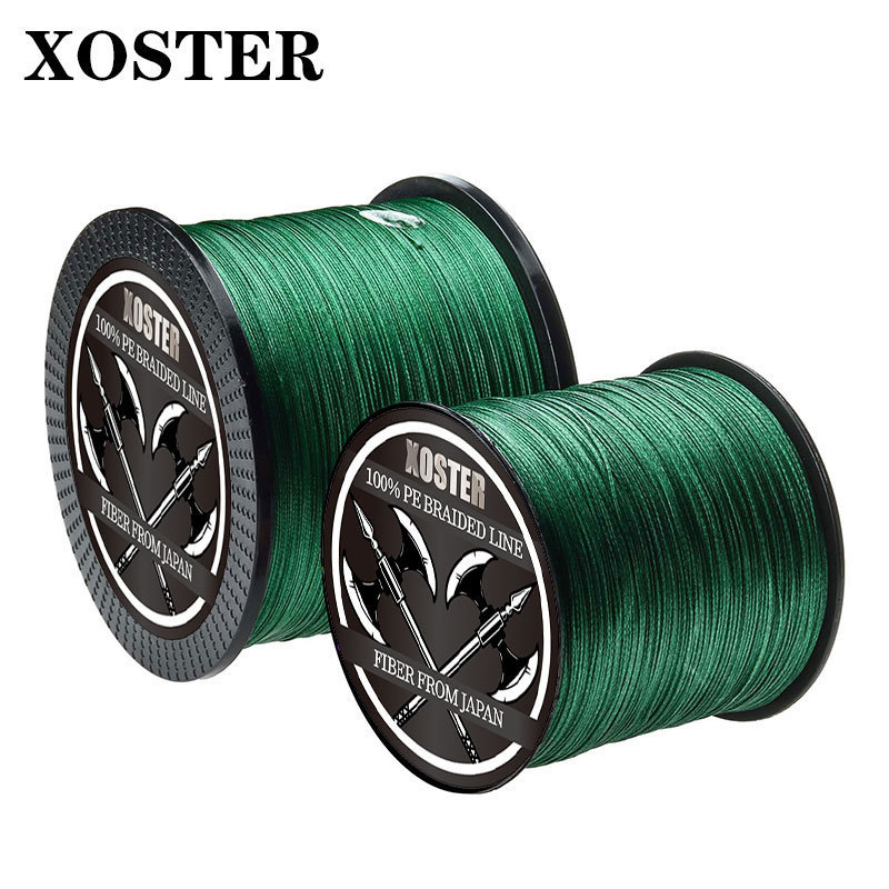 XOSTER 500M X8 PE Line Dây câu bện Nước mặn biển bền 100% PE PE Dây câu