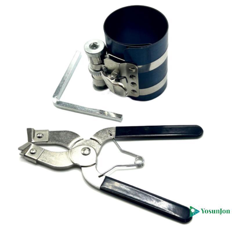 YosunJon] 1 Bộ Dụng Cụ Lắp Đặt Vòng Piston Động Cơ Ô Tô Loại Bỏ Kích Thước Có Thể Điều Chỉnh Từ 53mm