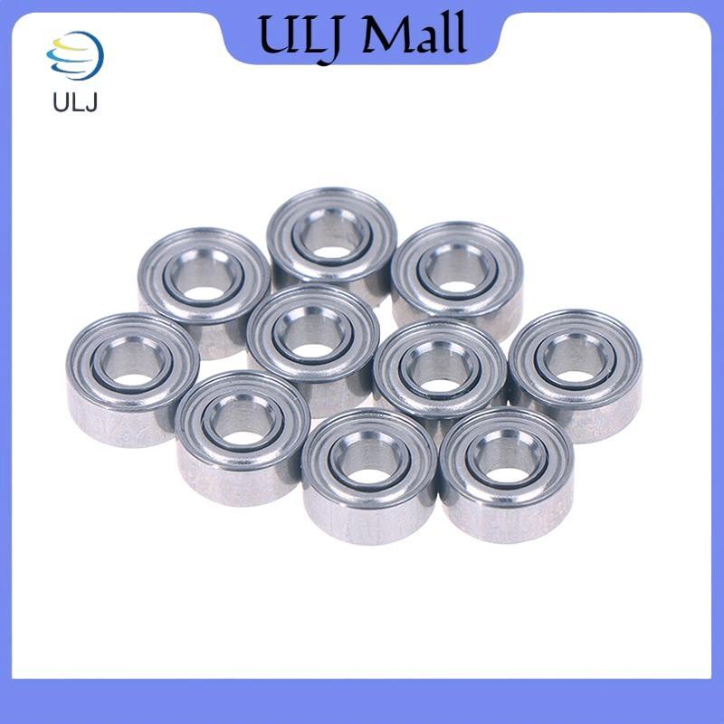 ULJ 10 chiếc 683ZZ 3 * 7 * 3 Mm Vòng bi thu nhỏ Thép Chrome 683 ZZ 2Z 683Z Lỗ khoan bên trong Vòng b