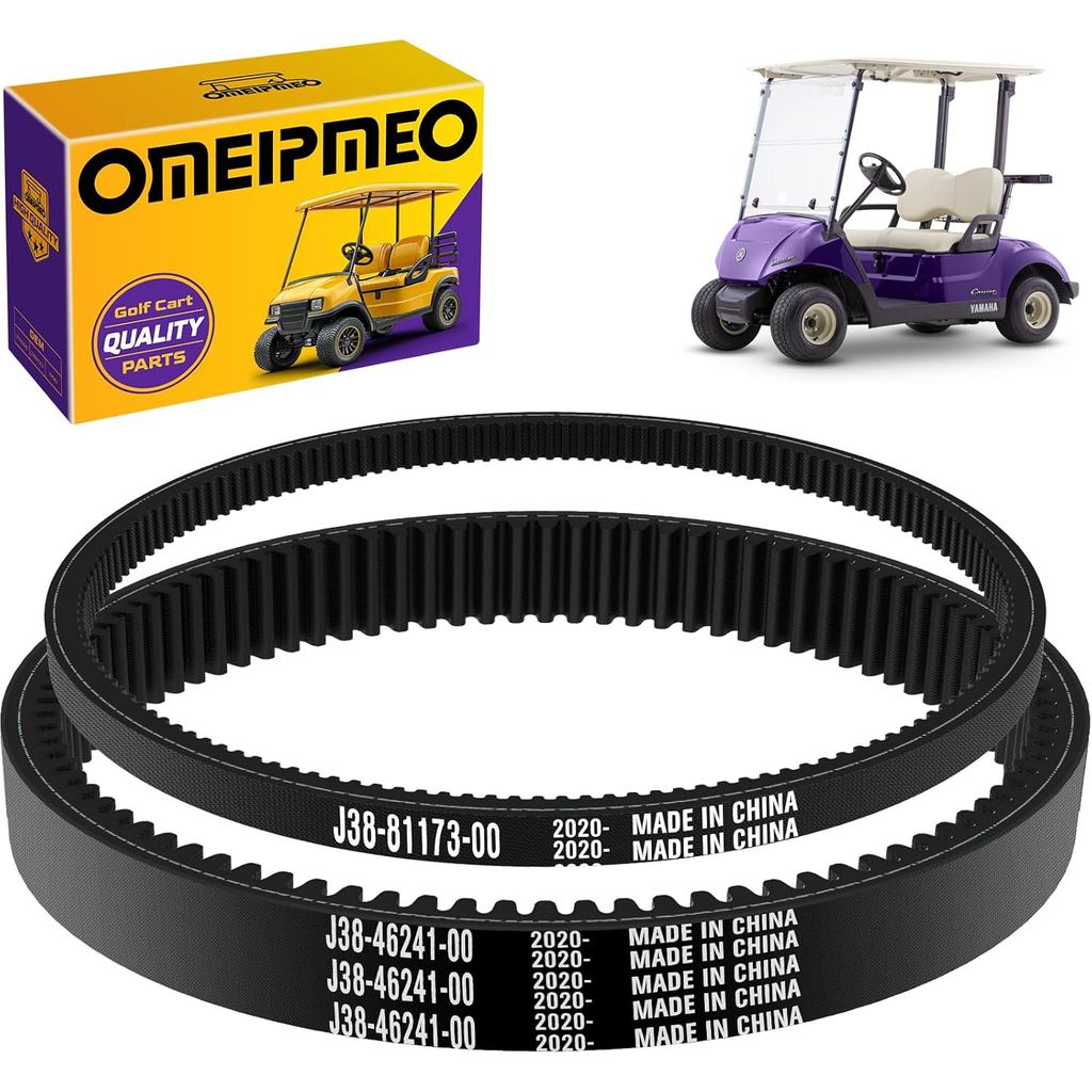 Bộ đai dẫn động xe golf & đai khởi động cho Yamaha G2, G5, G8, G9, G11, G14, G16, G20, G22 và 2012-U