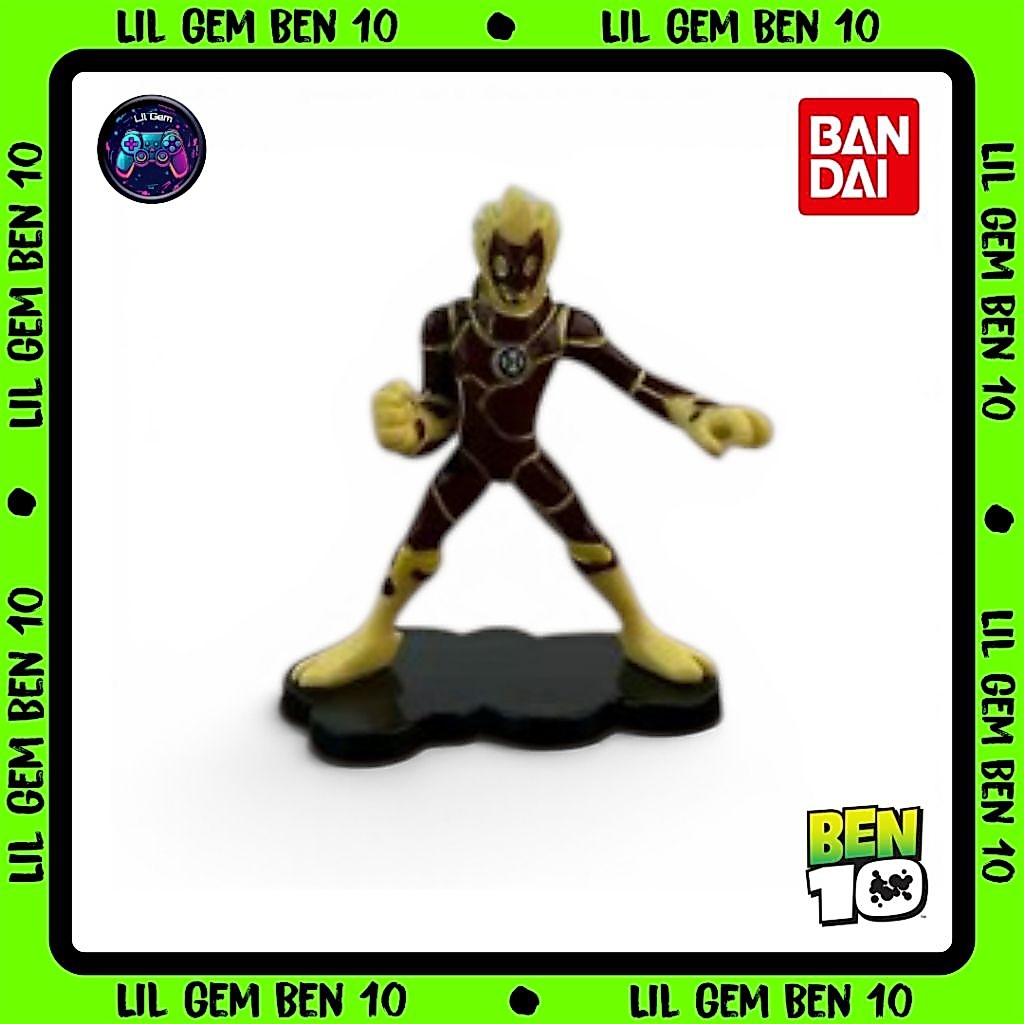 MÔ HÌNH NHÂN VẬT MINI FIGURE HEATBLASH  BEN 10