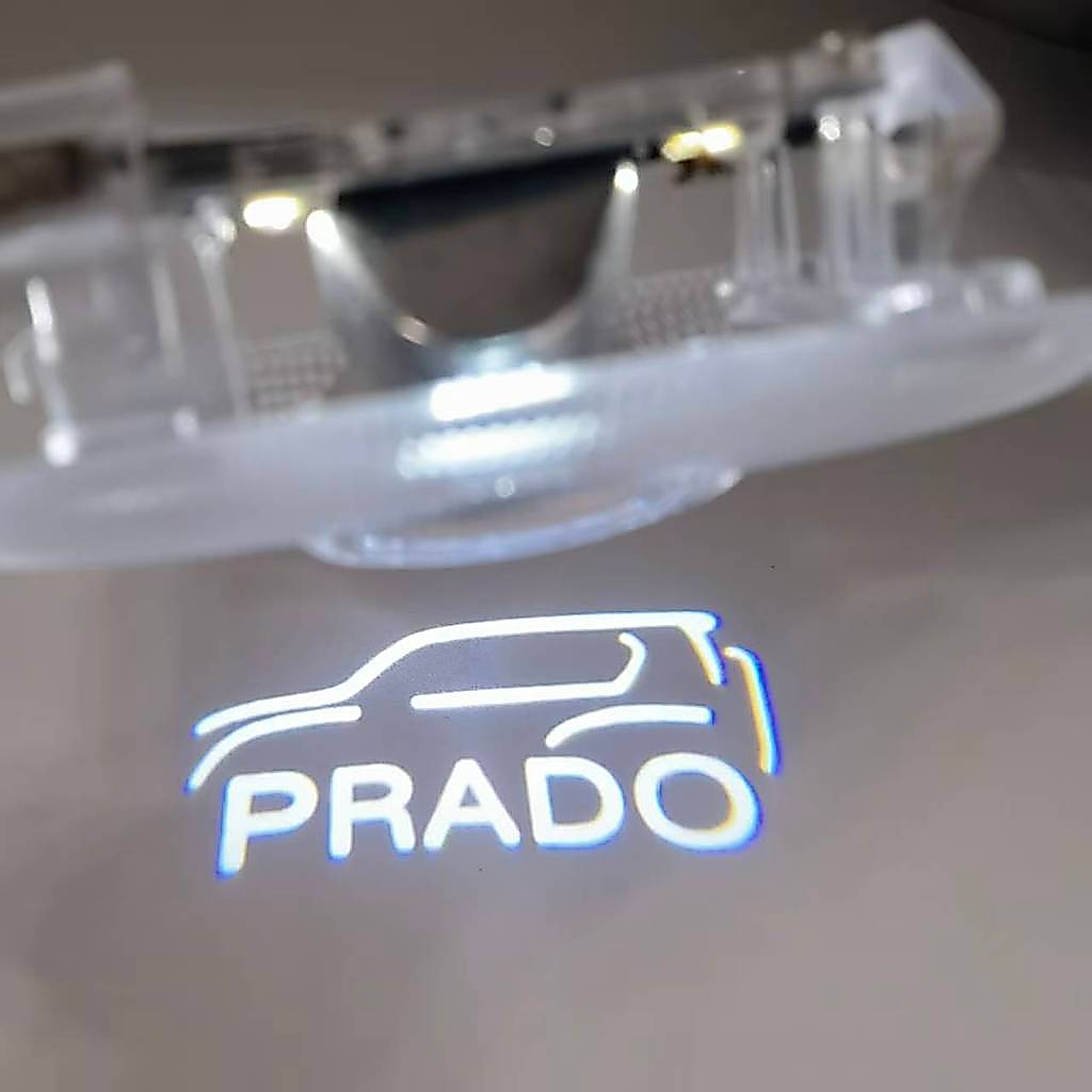 2 Chiếc PRADO Cửa Lịch Sự Ánh Sáng PRADO Ma Bóng Đèn Cửa Phù Hợp Với PRADO 150 4000 2700 LED Puddle 