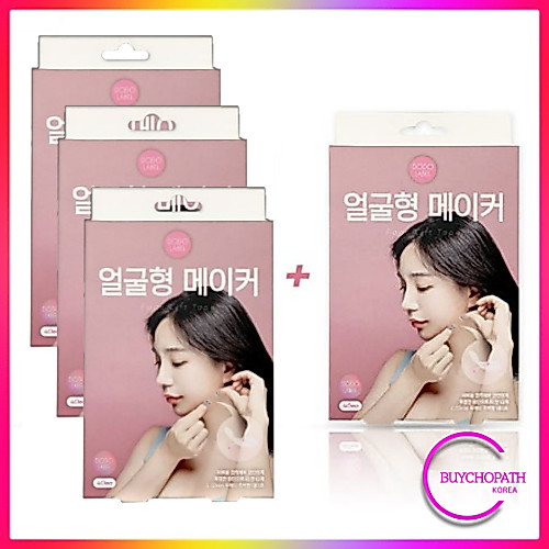 [DODO LABEL] 3+1 Face Shape Maker Lifting Tape (160 ea) / Chin, Cheek, V-line Tape / K-BEAUTY