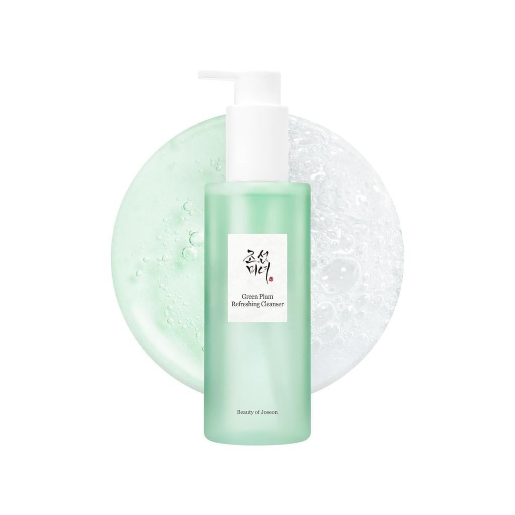 Beauty of Joseon Green Plum Refreshing Cleanser Gel Type Deep Pore Cleaning, Face Wash, For All Skin