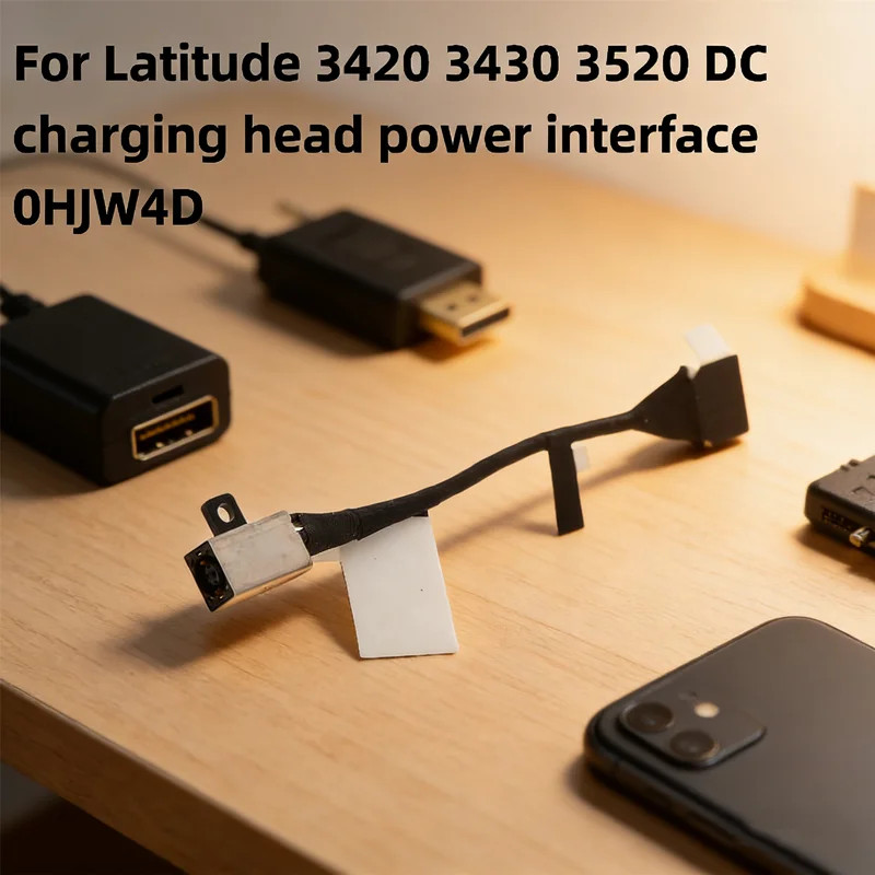 1 Cái DIY DC Jack Cáp Cho Dell Latitude 3420 / 3430 / 3520 HJCW4D 0HJW4D